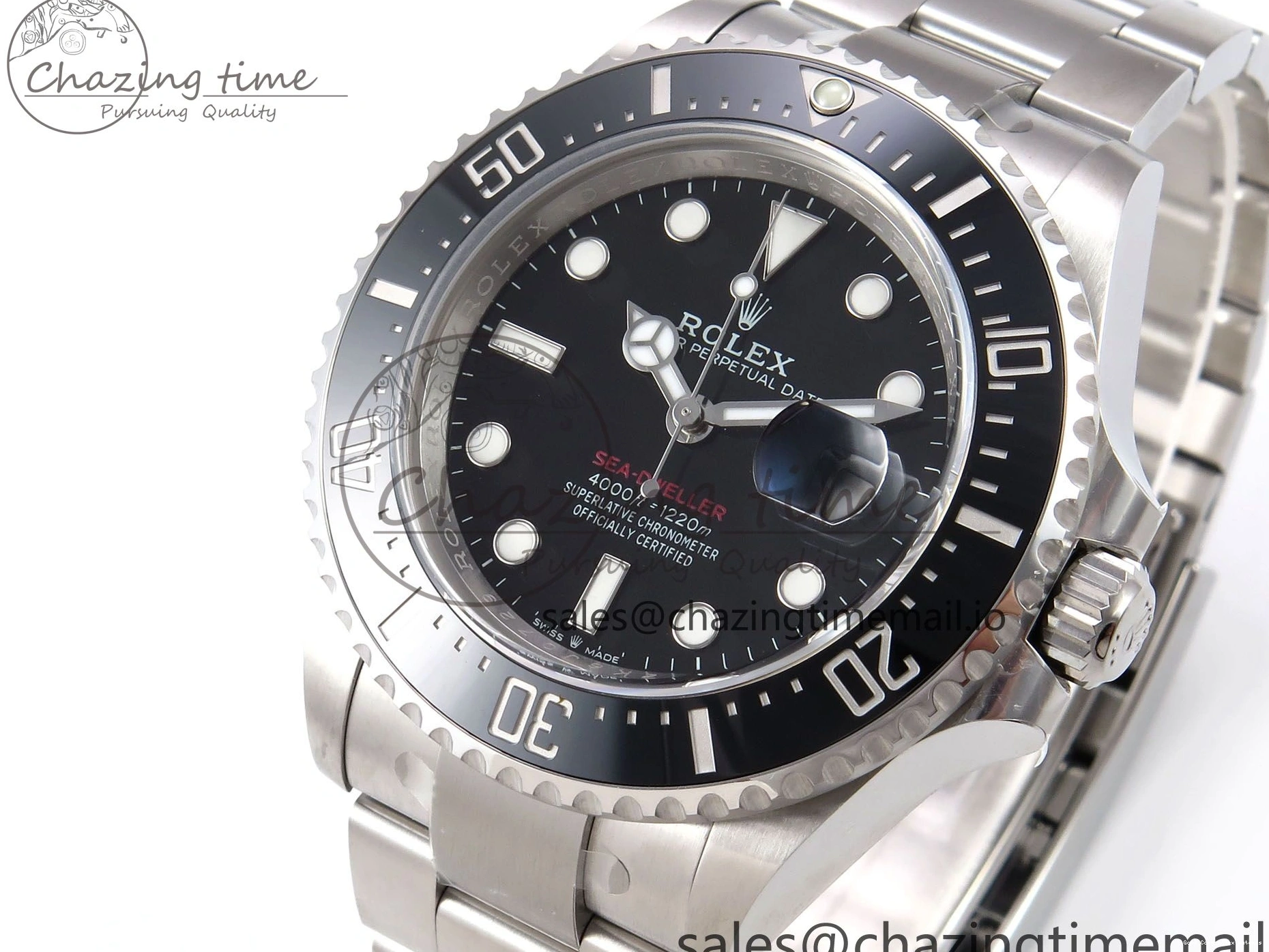 Good Copy Rolex Watches Case 1067 Functional 126600 Clean Bracelet SS Edition Sea-Dweller 904L Best and 1:1 VR 0101
